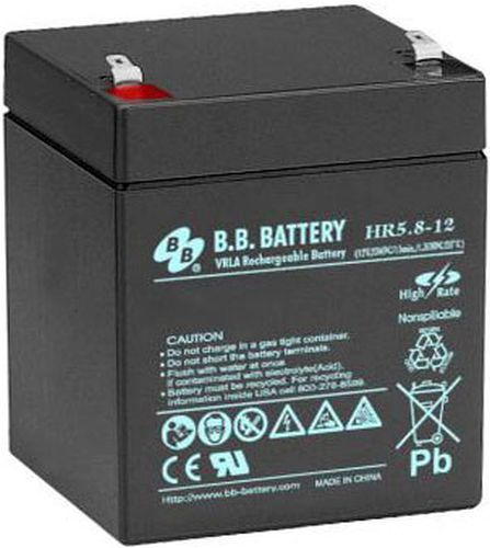 Батарея для ИБП BB HR 5.8-12 12В 5.3Ач