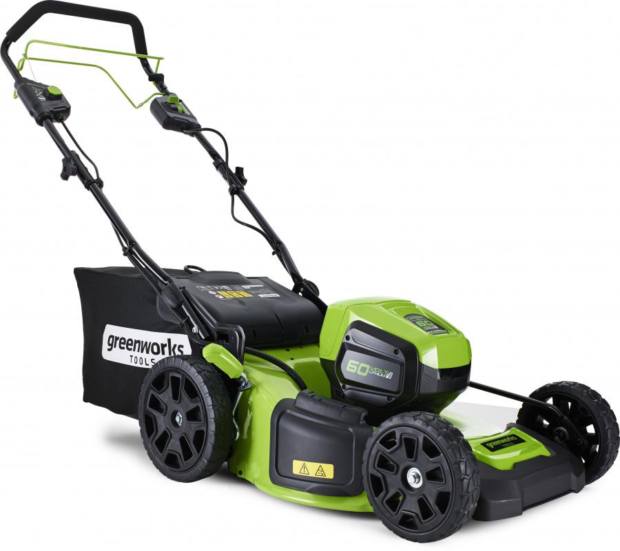 Газонокосилка роторная Greenworks GD60LM46SP (2502907)