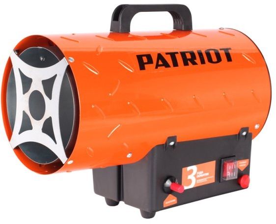 Тепловая пушка газовая Patriot GS 16 оранжевый/черный