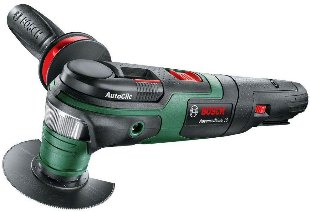Многофункциональный инструмент Bosch AdvancedMulti18 зеленый/черный