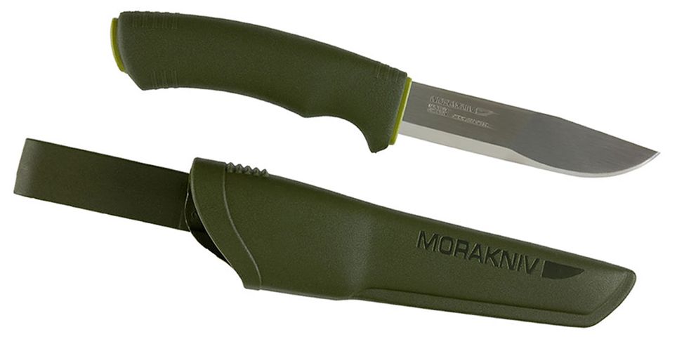 Нож Morakniv Bushcraft Forest (12356) разделочный темно-зеленый