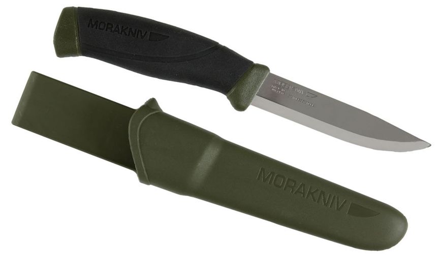 Нож Morakniv Companion MG (C) (11863) стальной разделочный лезв.104мм прямая заточка темно-зеленый