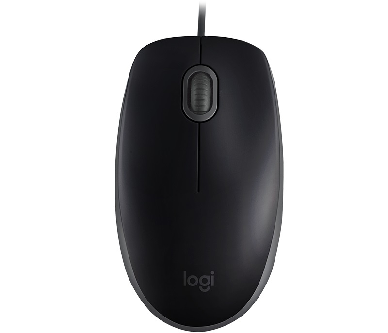 Мышь Logitech B110 SILENT черный/серый оптическая (1000dpi) silent USB2.0 для ноутбука (2but)
