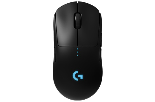 Мышь Logitech G Pro черный оптическая 25600dpi беспров. USB2.0 7but (910-005272)