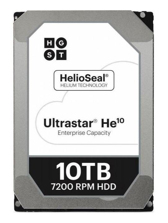 Жесткий диск WD Original SAS 3.0 10Tb 0F27354 HUH721010AL5204 Ultrastar DC HC510 (7200rpm) 256Mb 3.5"