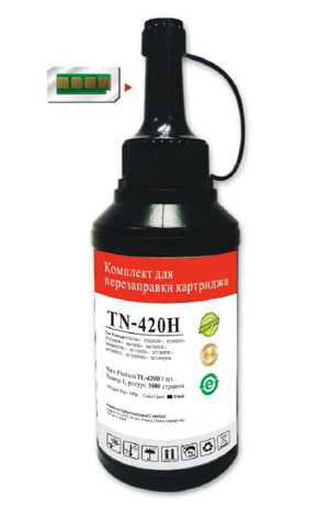 Тонер Pantum TN-420H черный флакон (в компл.:чип) для принтера Series P3010/M6700/M6800/P3300/M7100/M7200/P3300/M7100/M7300