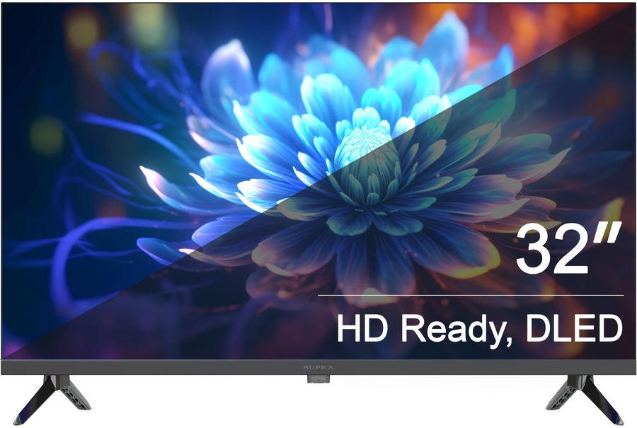 Телевизор LED Supra 32" STV-LC32LT0080W черный HD 50Hz DVB-T DVB-T2 DVB-C DVB-S DVB-S2 USB (RUS)