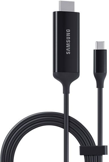 Кабель Samsung DeX EE-I3100FBRGRU HDMI (m)-USB Type-C (m) 1.38м черный (упак.:1шт)