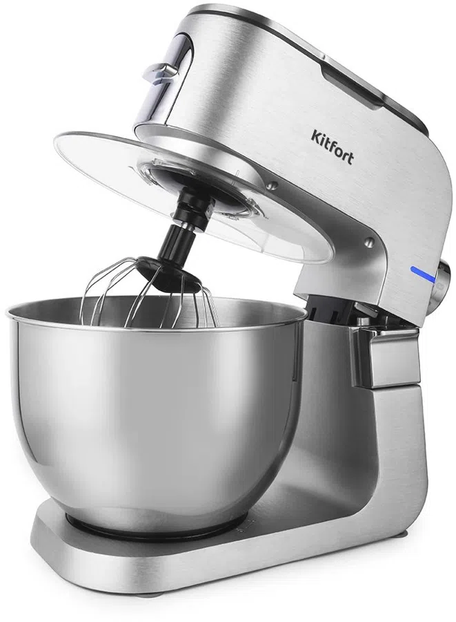 Миксер планетарный Kitfort КТ-1350 1300Вт серебристый