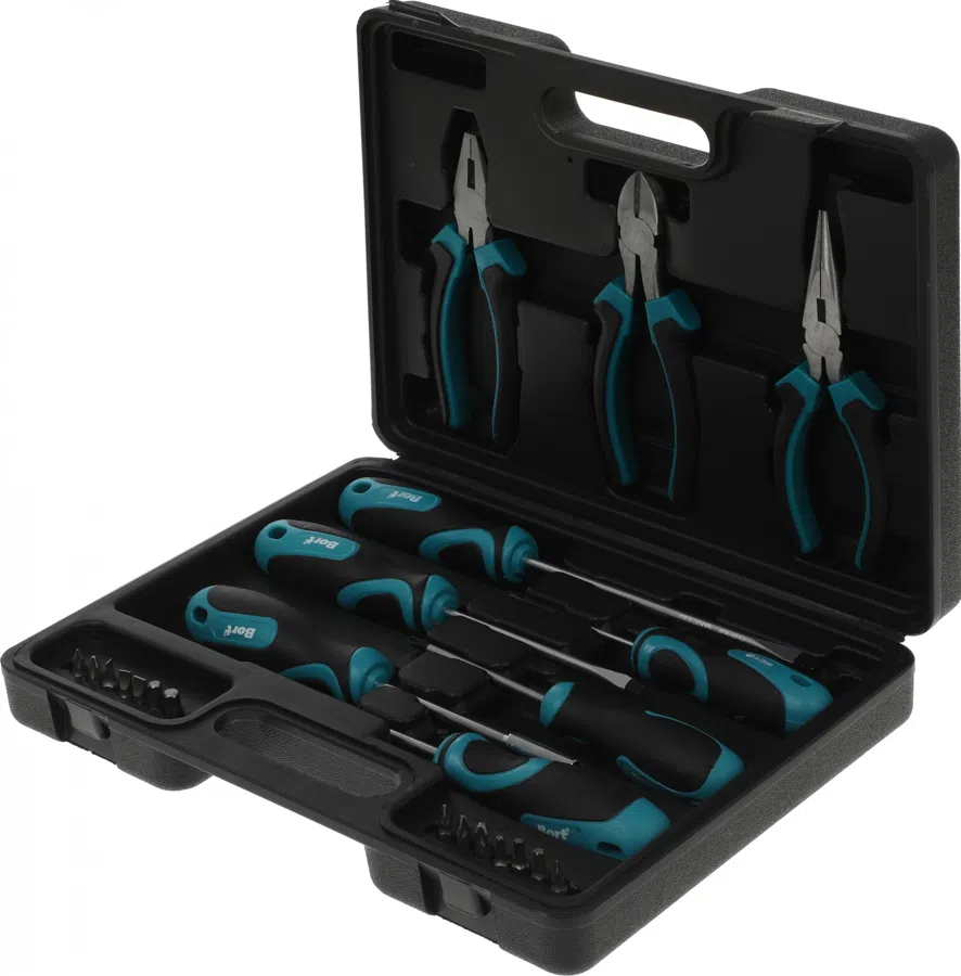 Набор инструментов Bort BTK-24 24 предмета (жесткий кейс)