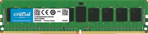 Память DDR4 Crucial CT8G4RFD8266 8Gb DIMM ECC Reg PC4-21300 CL19 2666MHz