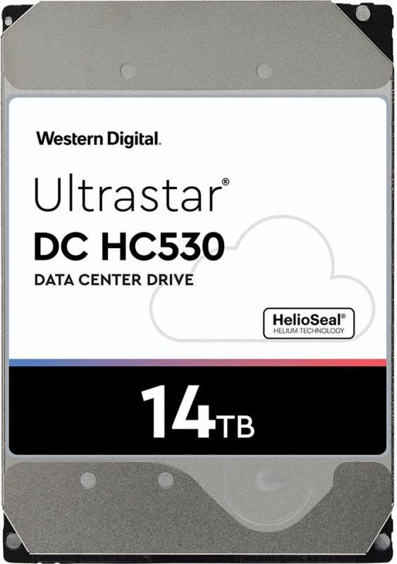 Жесткий диск WD Original SATA-III 14Tb 0F31284 WUH721414ALE6L4 Server Ultrastar DC HC530 (7200rpm) 512Mb 3.5"