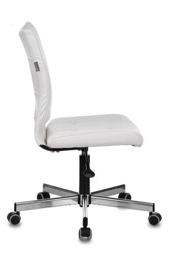Кресло Бюрократ CH-330M белый Lincoln 100 экокожа крестов. металл хром