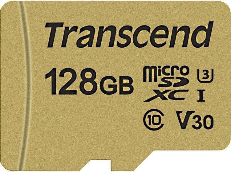 Флеш карта microSDXC 128GB Transcend TS128GUSD500S 500S w/o adapter