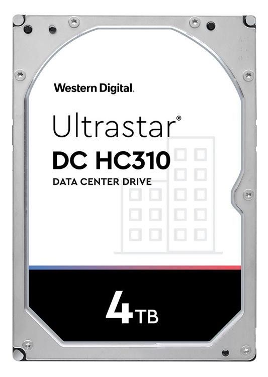 Жесткий диск WD Original SAS 3.0 4Tb 0B36048 HUS726T4TAL5204 Server Ultrastar DC HC310 (7200rpm) 256Mb 3.5"