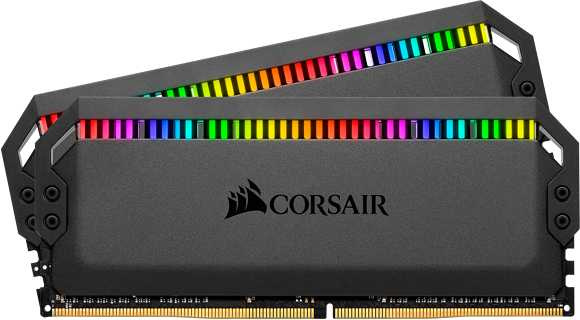 Память DDR4 2x8Gb 3600MHz Corsair CMT16GX4M2C3600C18 DOMINATOR PLATINUM RGB RTL Gaming PC4-28800 CL18 DIMM 288-pin 1.35В с радиатором Ret