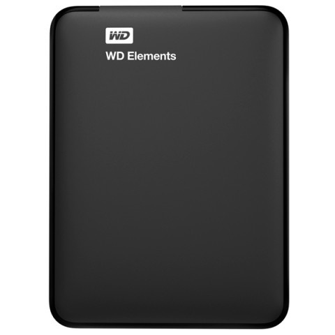 Жесткий диск WD Original USB 3.0 1Tb WDBMTM0010BBK-EEUE Elements Portable 2.5" черный