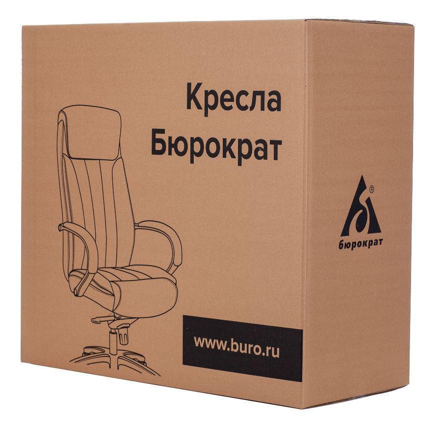 Кресло руководителя Бюрократ T-9923WALNUT слоновая кость кожа крестов. металл/дерево