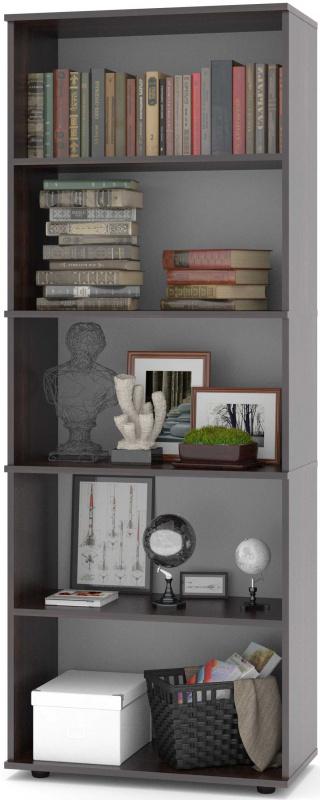 Стеллаж Сокол ШУ-20 пол.:4 единая 1827х682х372мм венге (ШУ20В5)