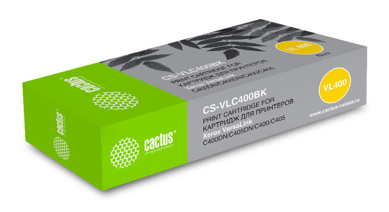 Картридж лазерный Cactus CS-VLC400BK 106R03532 черный (10500стр.) для Xerox VersaLink C400DN/C405DN/C400/405/C400N/C405N/