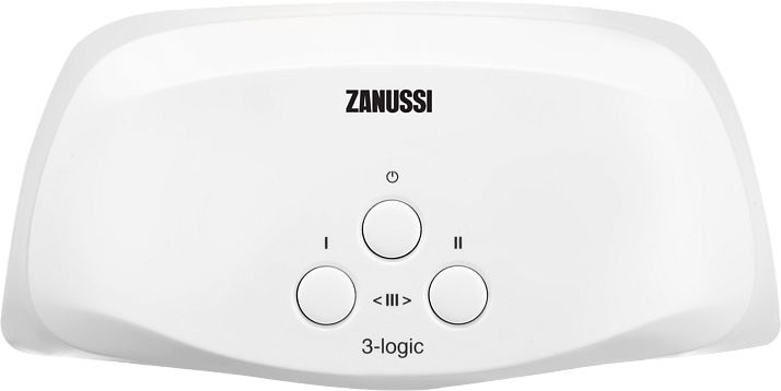 Водонагреватель Zanussi 3-logic S 3.5кВт электрический настенный/белый