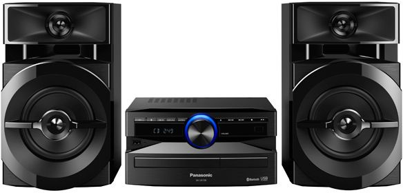 Минисистема Panasonic SC-UX100EE-K черный 300Вт CD CDRW FM USB BT