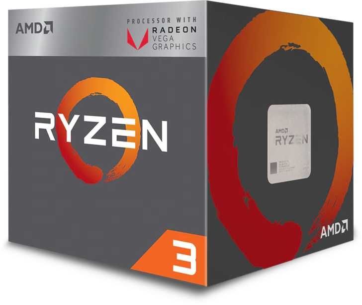 Процессор AMD Ryzen 3 3200G AM4 (YD3200C5FHBOX) (3.6GHz/Radeon Vega 8) Box