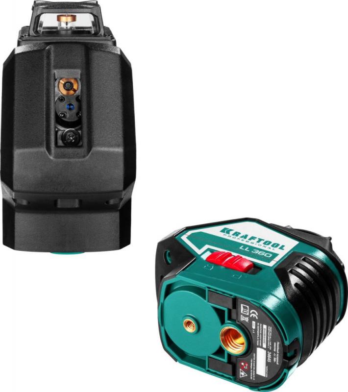 Нивелир лазерн. Kraftool 34645 цв.луч. красный 2луч.