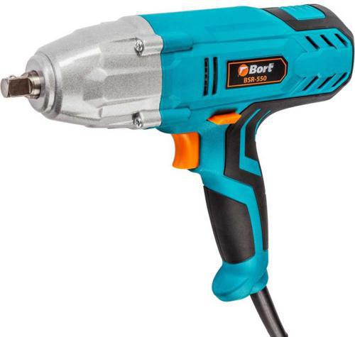 Гайковерт Bort BSR-550 550Вт патрон:квад.1/2" (кейс в комплекте) (93723880)