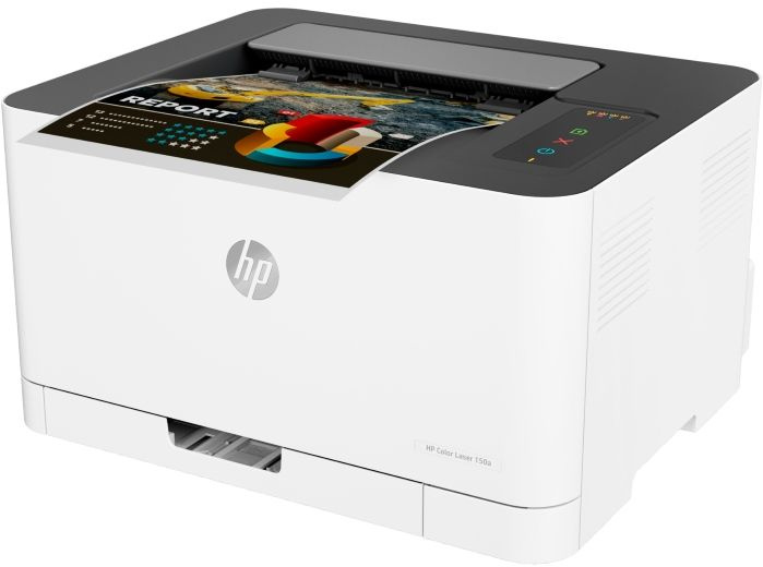 Принтер лазерный HP Color LaserJet Laser 150a (4ZB94A) A4 белый