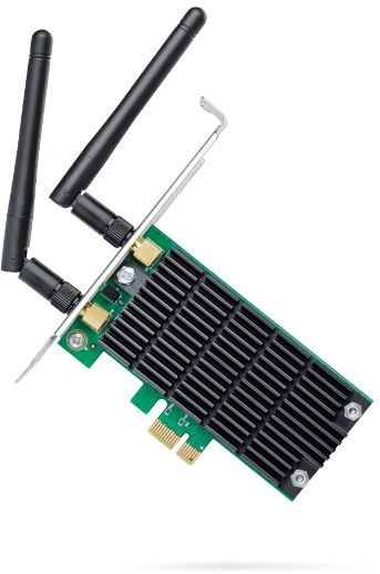 Сетевой адаптер Wi-Fi TP-Link Archer T4E AC1200 PCI Express (ант.внеш.съем) 2ант.