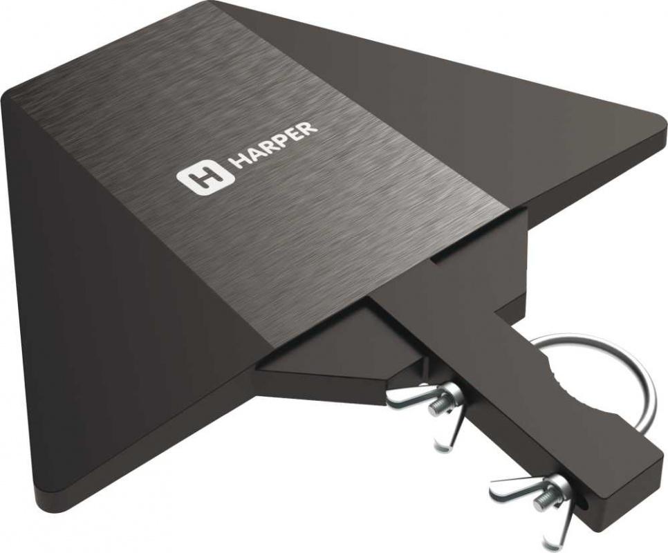 Антенна телевизионная Harper ADVB-2128 30дБ активная черный