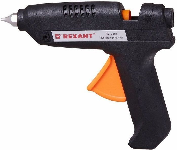 Клеевой пистолет Rexant 12-0108 40Вт 14гр/мин стерж.:11мм