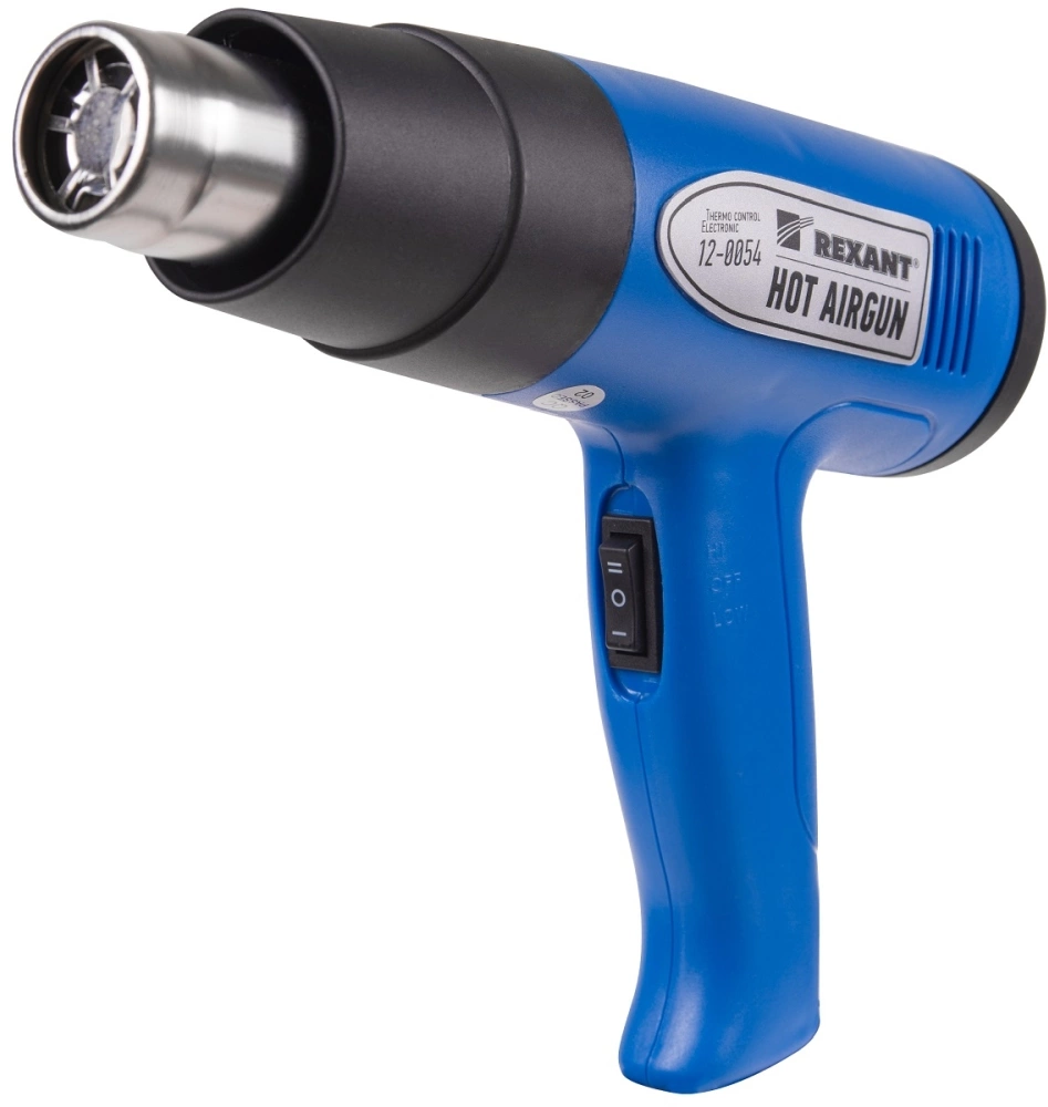 Технический фен Rexant 12-0054 1500Вт темп.150/300/500С