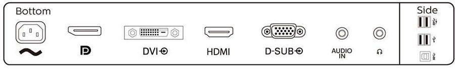 Монитор Philips 23.8" 241B8QJEB (00/01) черный IPS LED 16:9 DVI HDMI M/M матовая HAS Piv 1000:1 250cd 178гр/178гр 1920x1080 75Hz VGA DP FHD USB 4.97кг