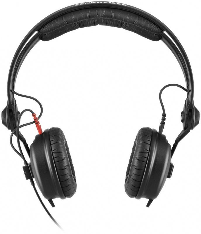 Наушники накладные Sennheiser HD 25 1.5м черный проводные оголовье (506909)