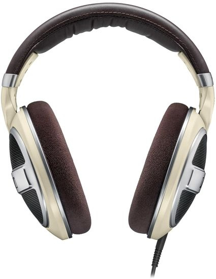 Наушники накладные Sennheiser HD 599 1.2м слоновая кость/коричневый проводные оголовье (506831)