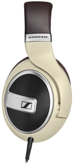 Наушники накладные Sennheiser HD 599 1.2м слоновая кость/коричневый проводные оголовье (506831)