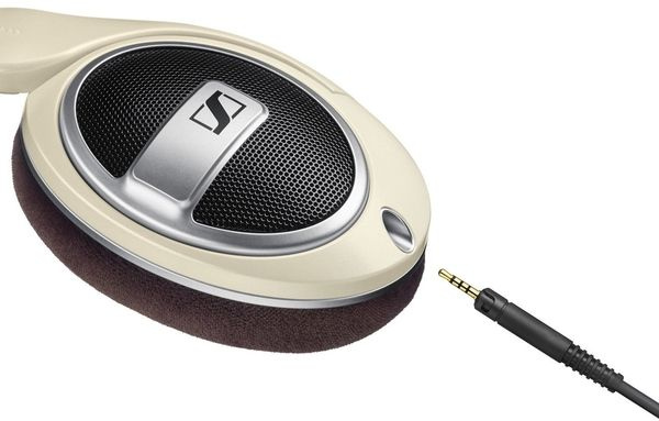 Наушники накладные Sennheiser HD 599 1.2м слоновая кость/коричневый проводные оголовье (506831)