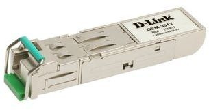 Трансивер D-Link 331T/20KM/A1A оптич. SFP SM duplex Tx:1550нм Rx:1310нм до 20км