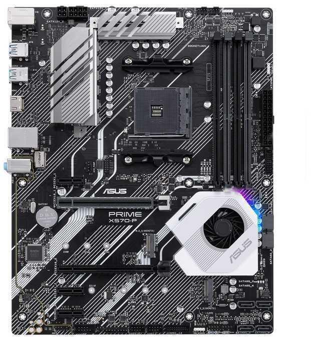 Материнская плата Asus PRIME X570-P Soc-AM4 AMD X570 4xDDR4 ATX AC`97 8ch(7.1) GbLAN RAID+HDMI