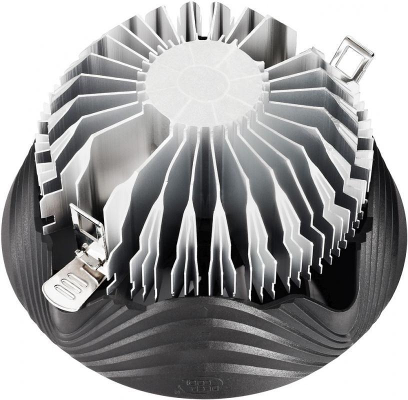 Устройство охлаждения(кулер) Deepcool Gamma Hunter Soc-AM5/AM4/1151/1200 черный 3-pin 21dB Al 95W 252gr Ret (DP-MCAL-HT)