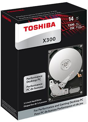 Жесткий диск Toshiba Original SATA-III 12Tb HDWR21CUZSVA Desktop X300 (7200rpm) 256Mb 3.5"