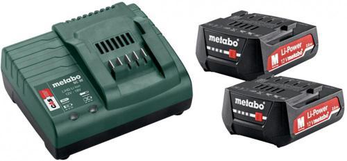 Батарея аккумуляторная Metabo Basic-Set 12V + SC30 12В 2Ач Li-Ion (З/У в компл.) (685300000)