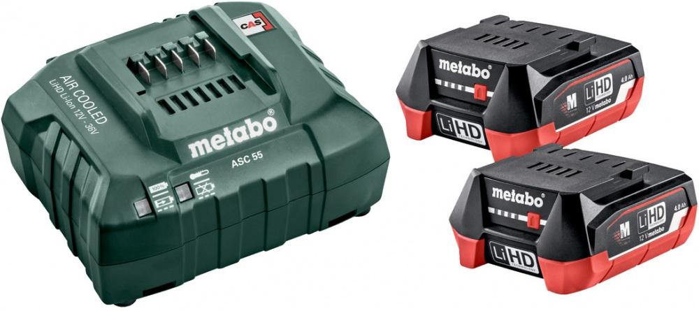 Батарея аккумуляторная Metabo Basic-Set 12V + SC30 12В 4Ач Li-Ion (З/У в компл.) (685301000)