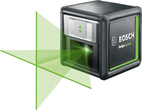Нивелир лазерн. Bosch Quigo Green + MM2 2кл.лаз. 540нм цв.луч. зеленый (0603663C00)