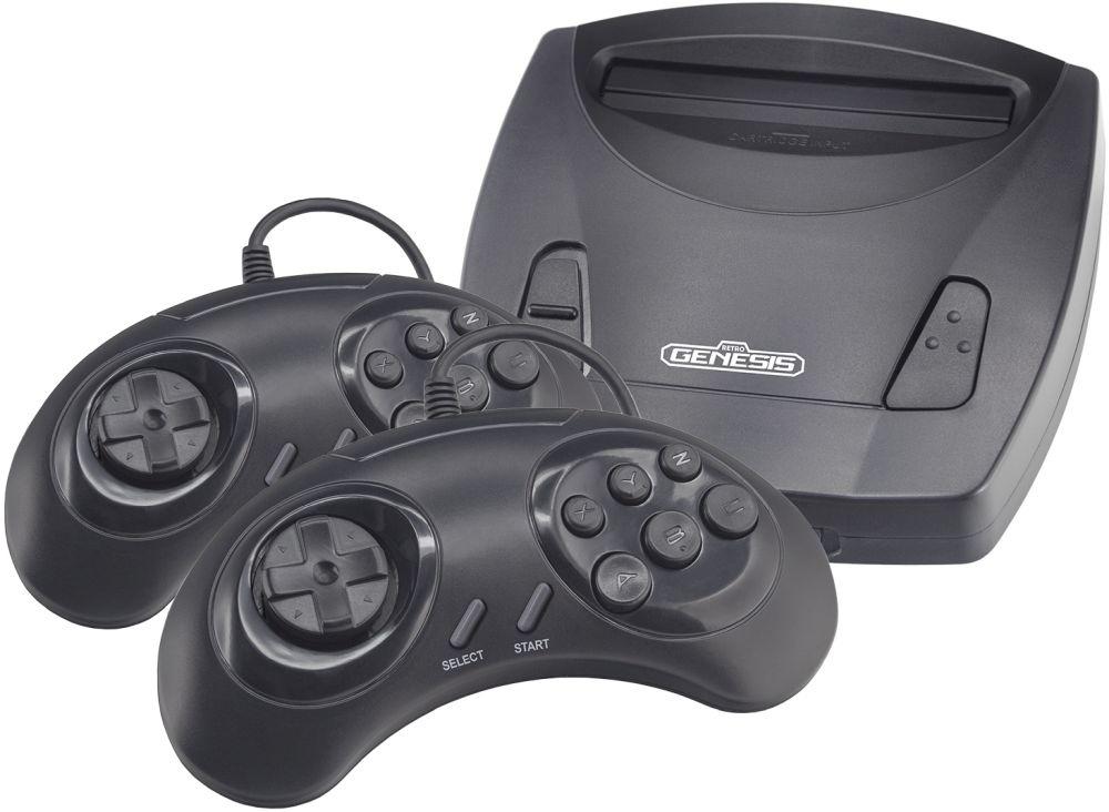 Игровая консоль Retro Genesis Junior черный в комплекте: 300 игр