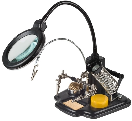 Держатель с лупой Rexant 12-0258