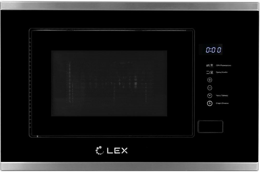 Микроволновая печь Lex Bimo 20.01 INOX 20л. 700Вт нержавеющая сталь/черный (встраиваемая)