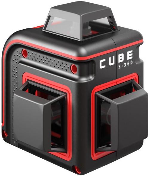 Уровень лазер. Ada Cube 3-360 Basic Edition 2кл.лаз. 635нм цв.луч. красный 3луч. (А00559)